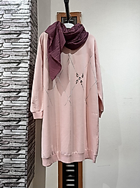Tripen pembe tunik