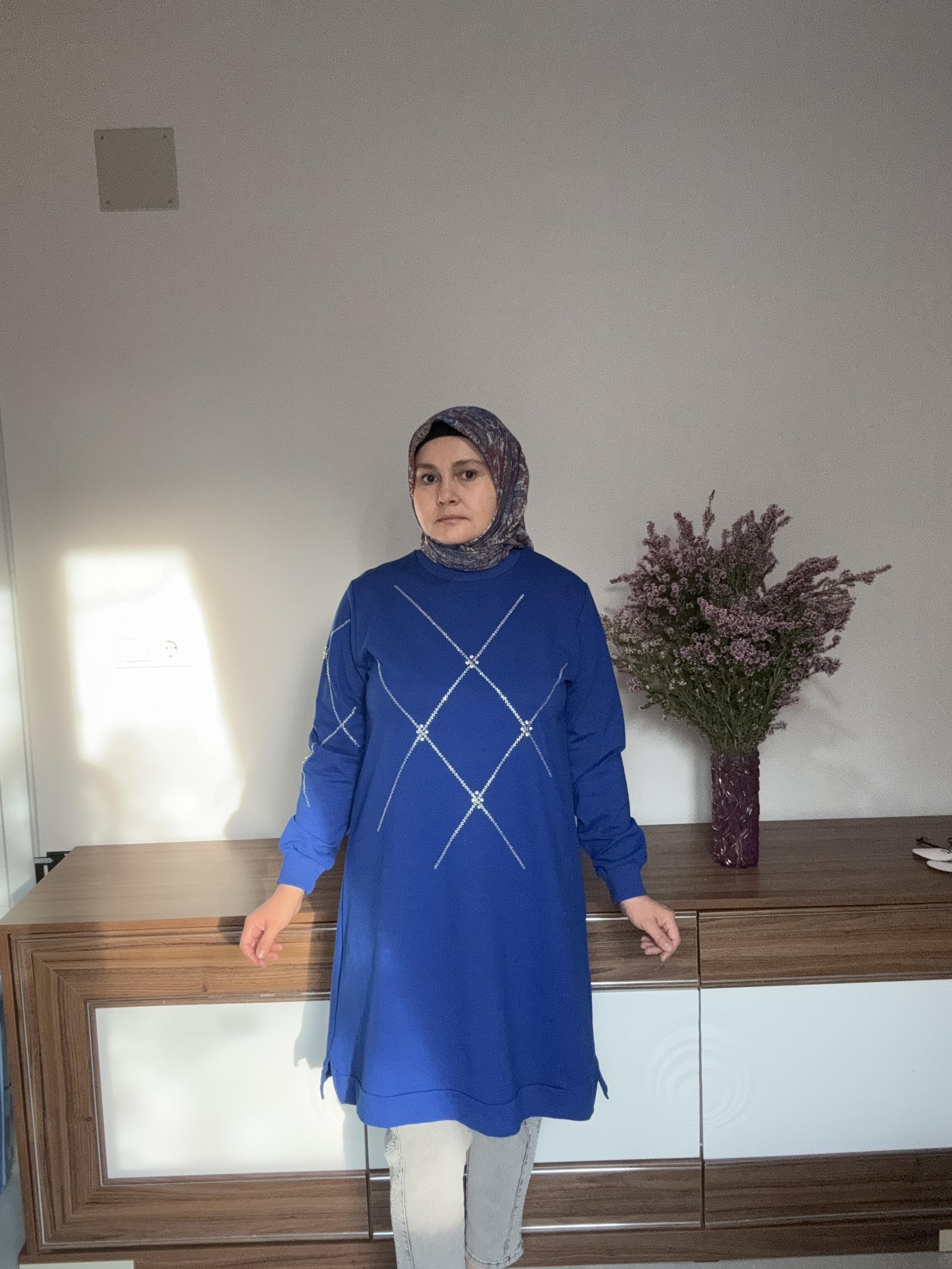 Noşe marka mavi tunik